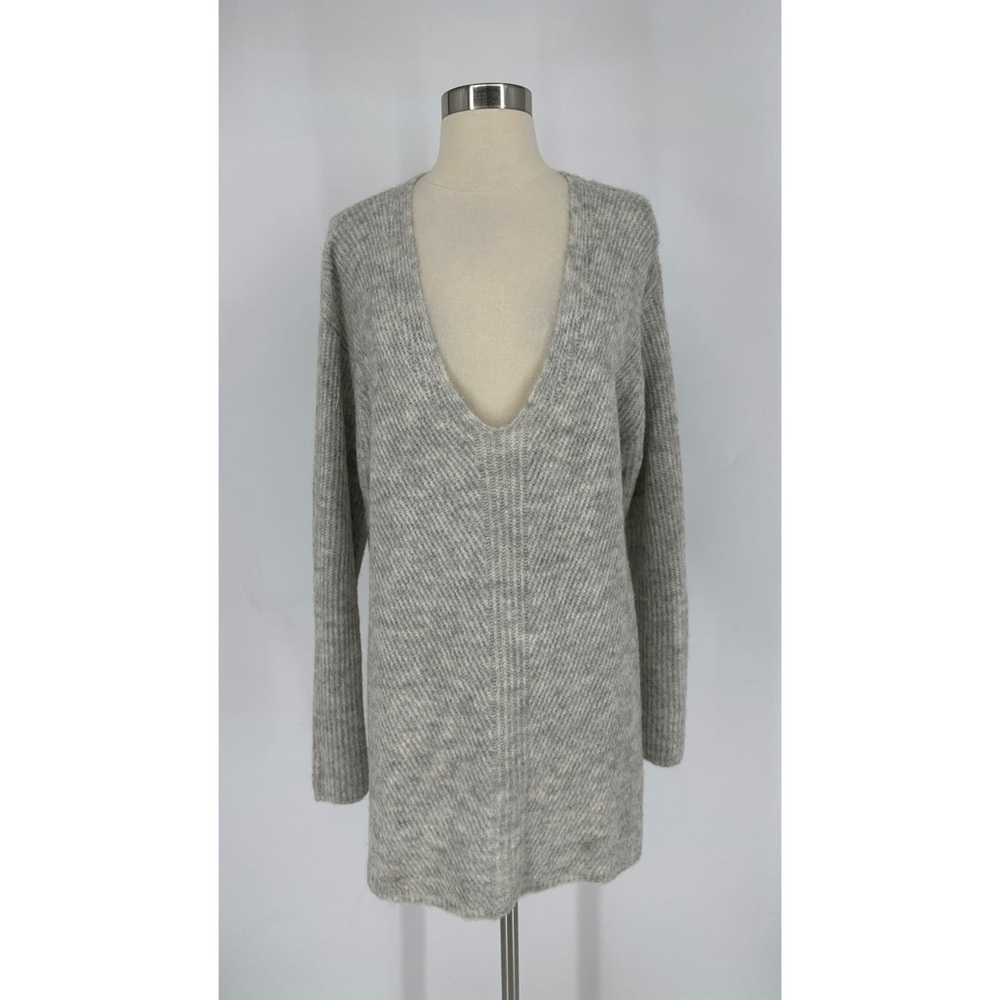 Point Sur Deep Scoop Neck Long Sleeve Sweater